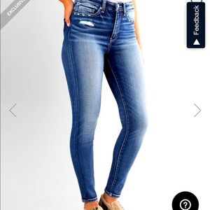 BKE Womens  Parker Ankle Skinny Stretch Jean. Size 27, high rise NEW no tags